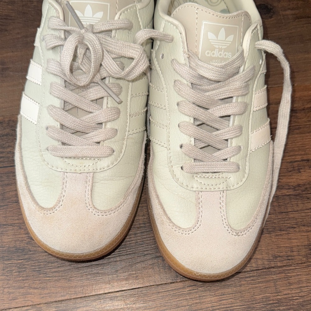 Adidas Samba OG Light Sage / Pale Green /gray Gum Sole - Picture 12 of 16